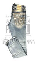 Cargar imagen en el visor de la galería, Pantalón rock revival ROBIN (straing)
