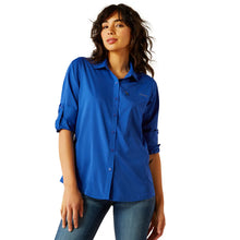 Cargar imagen en el visor de la galería, Camisa MUJER Ariat VentTEK Stretch Mazarine
