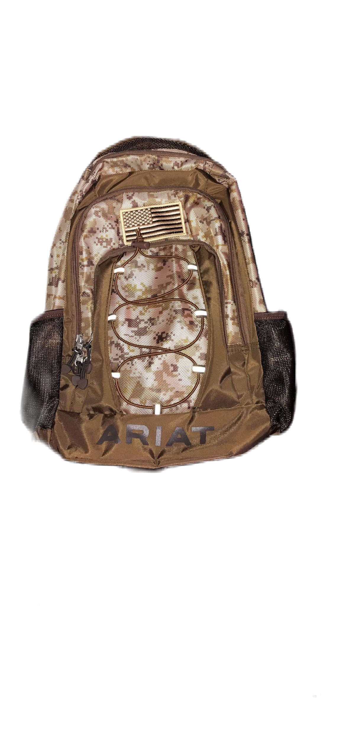 Ariat Mochila deportiva unisex Patriot con cordón frontal