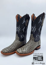 Cargar imagen en el visor de la galería, Bota Aveztruz gris (pro5912)
