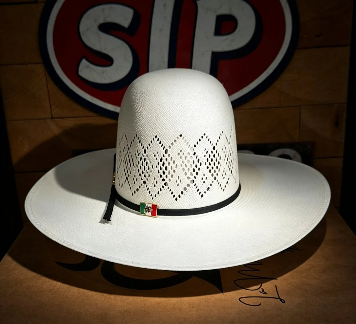 Sombrero  open crown triangulo