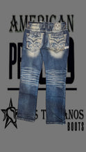 Cargar imagen en el visor de la galería, Pantalón rock revival CELADON(strainght)
