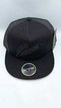 Cargar imagen en el visor de la galería, Gorra (LOST CALF) pluma negra
