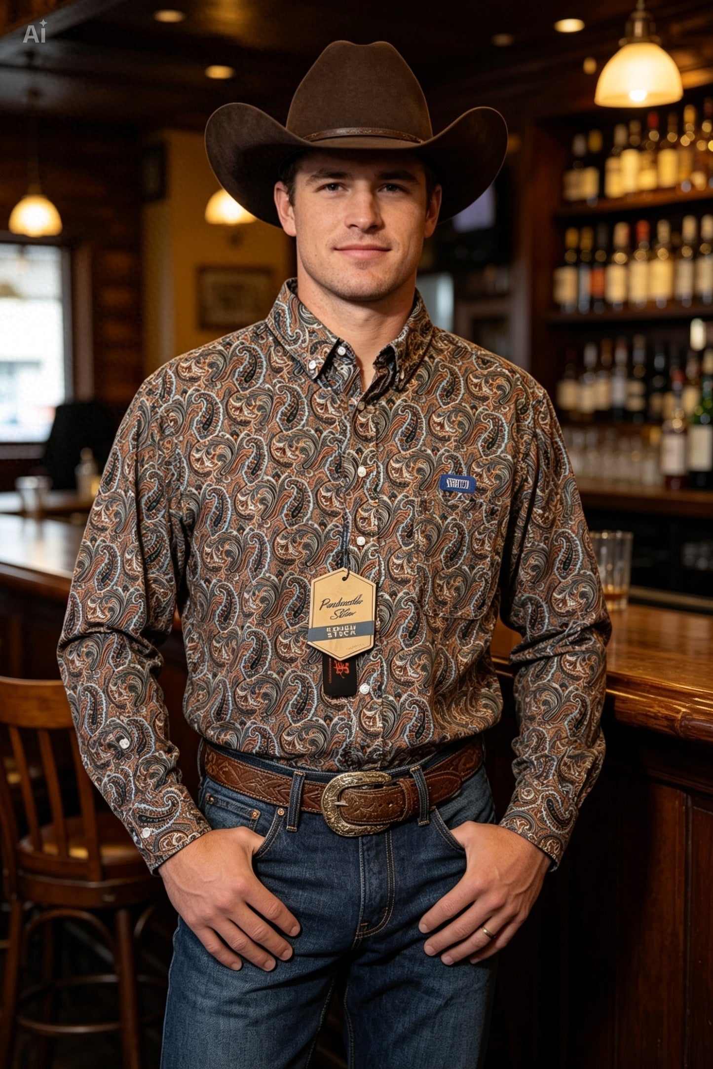 Camisa esp cafe