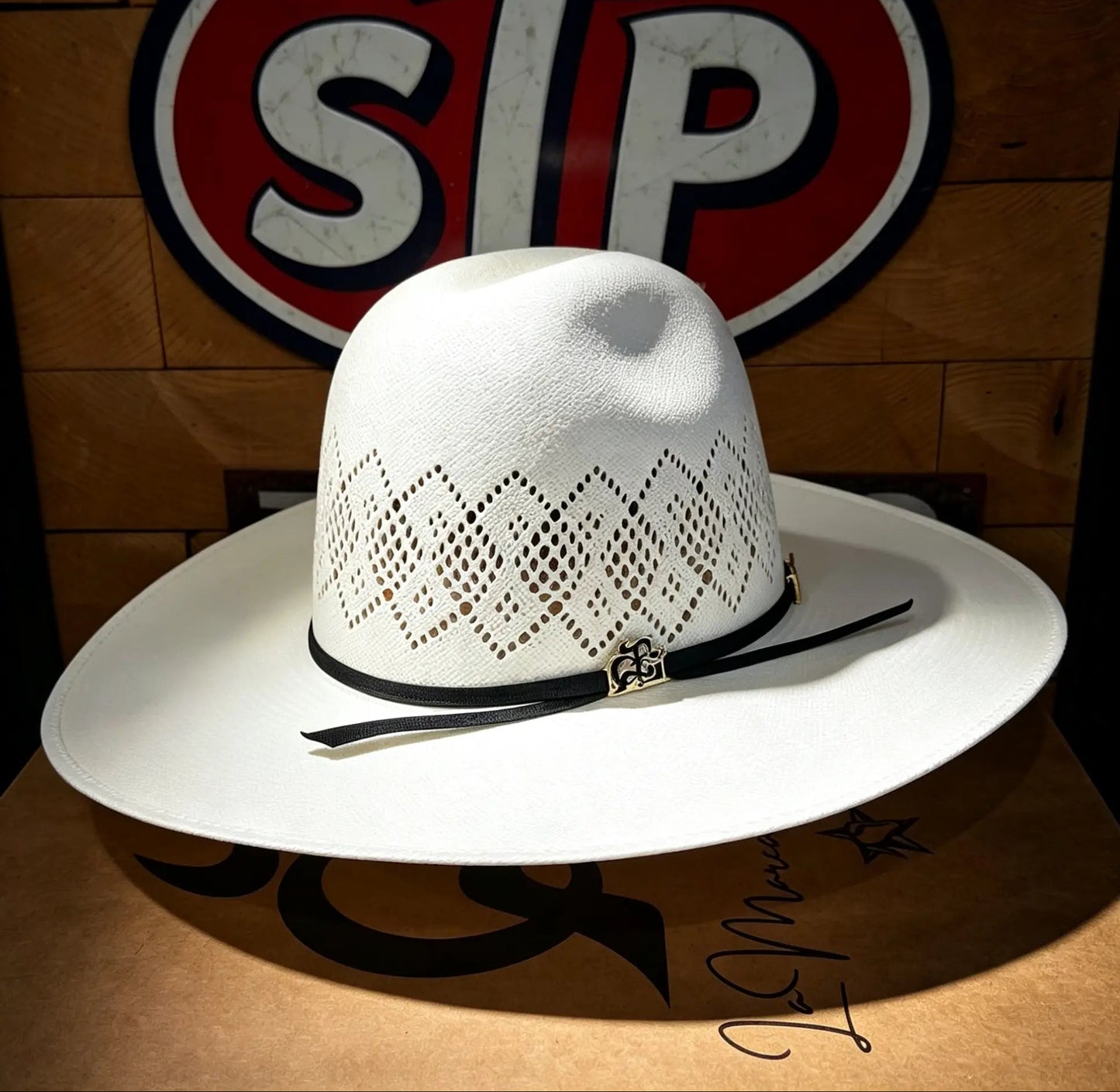 Sombrero  open crown triangulo