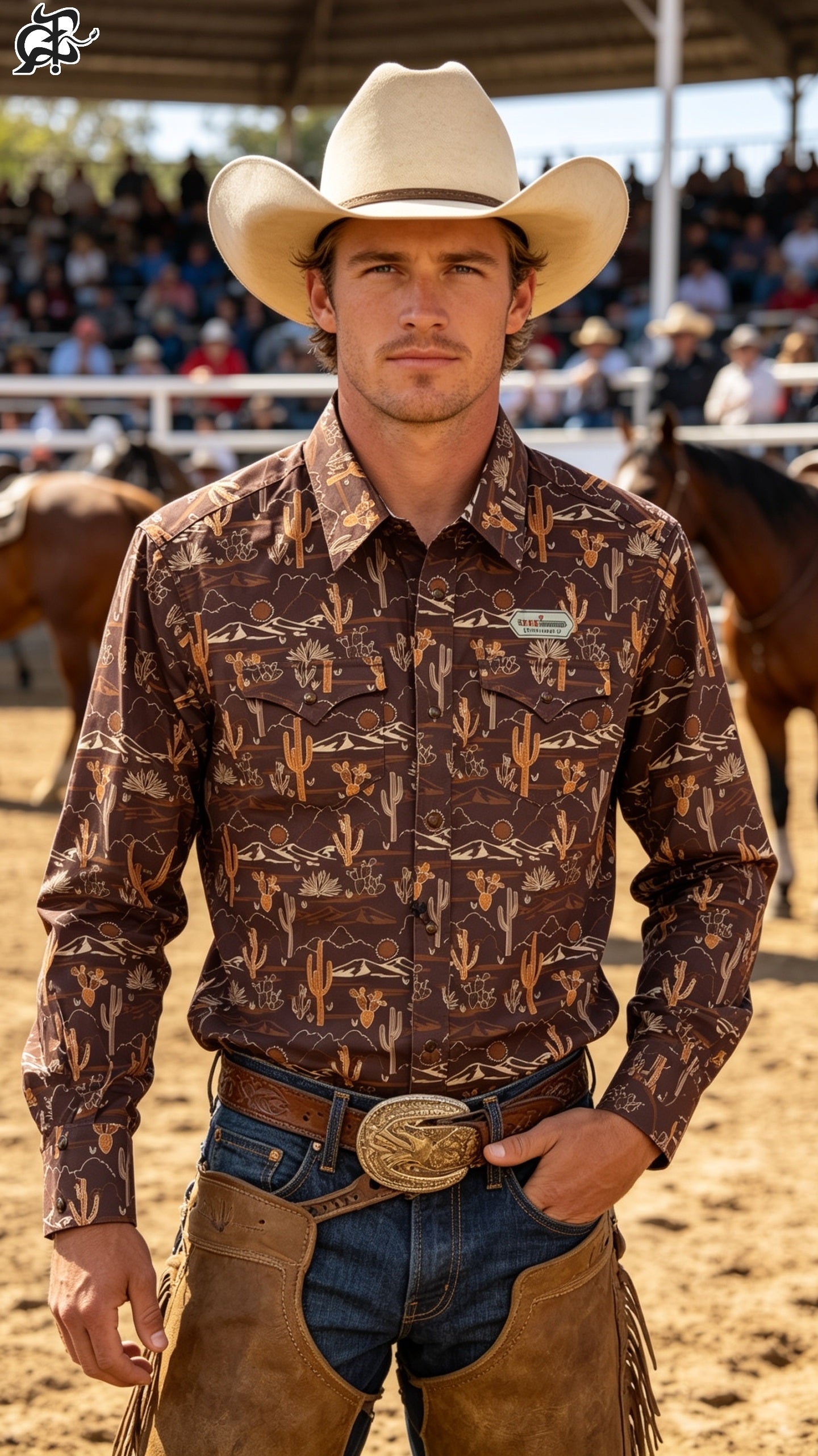 Camisa paisaje rockandroll