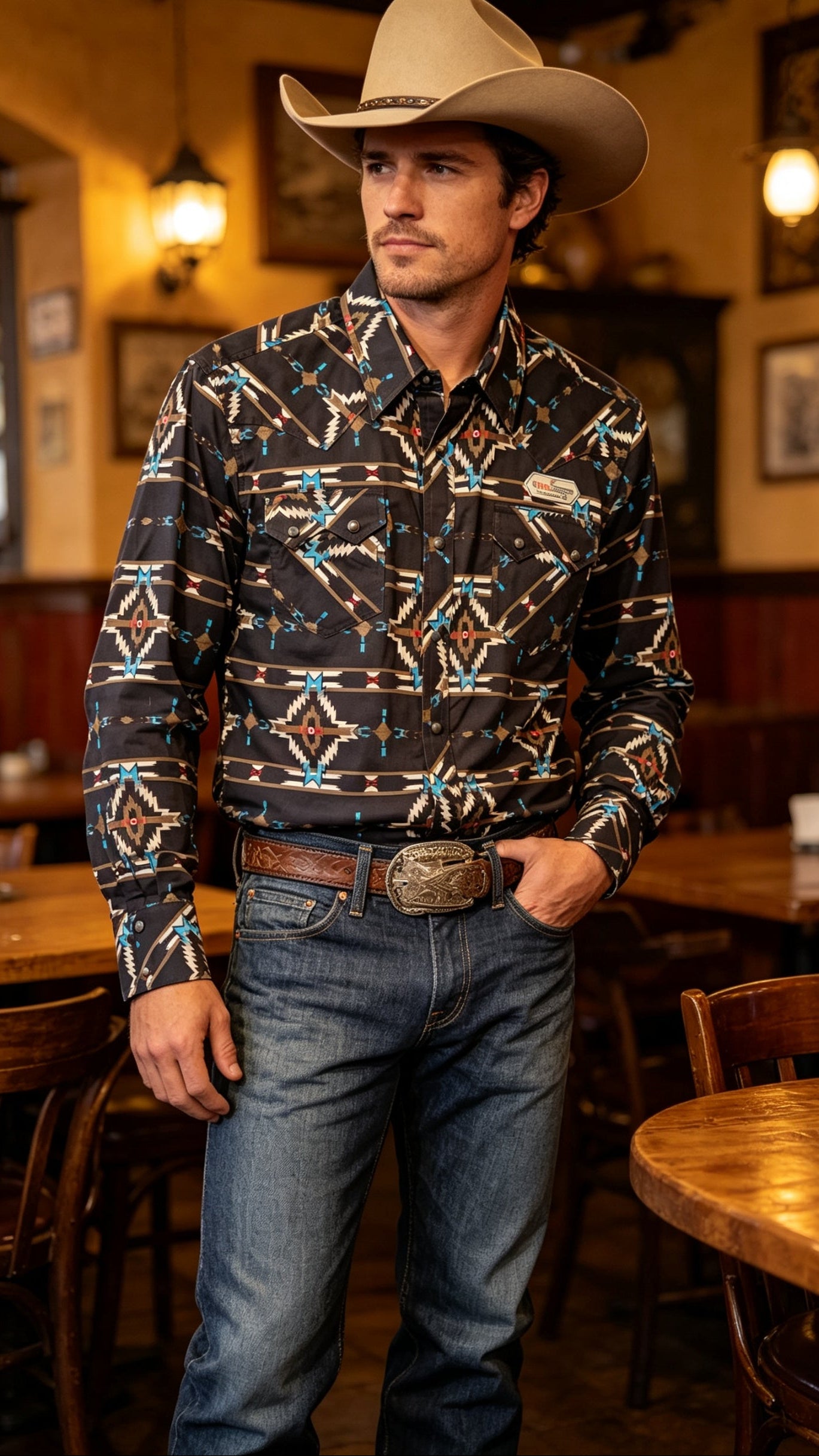 camisa hombre rockandroll (1689)