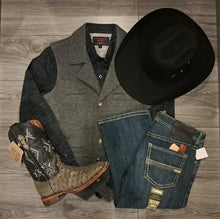 Cargar imagen en el visor de la galería, Outfit vaquero chaleco rock and roll

