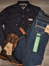 Cargar imagen en el visor de la galería, Outfit hombre  negro
