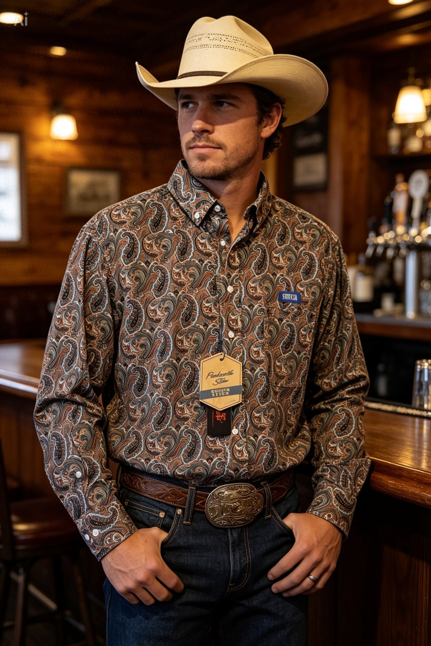 Camisa esp cafe