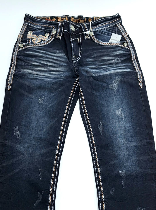Pantalon THEODORO  STRAINGHT rock revival