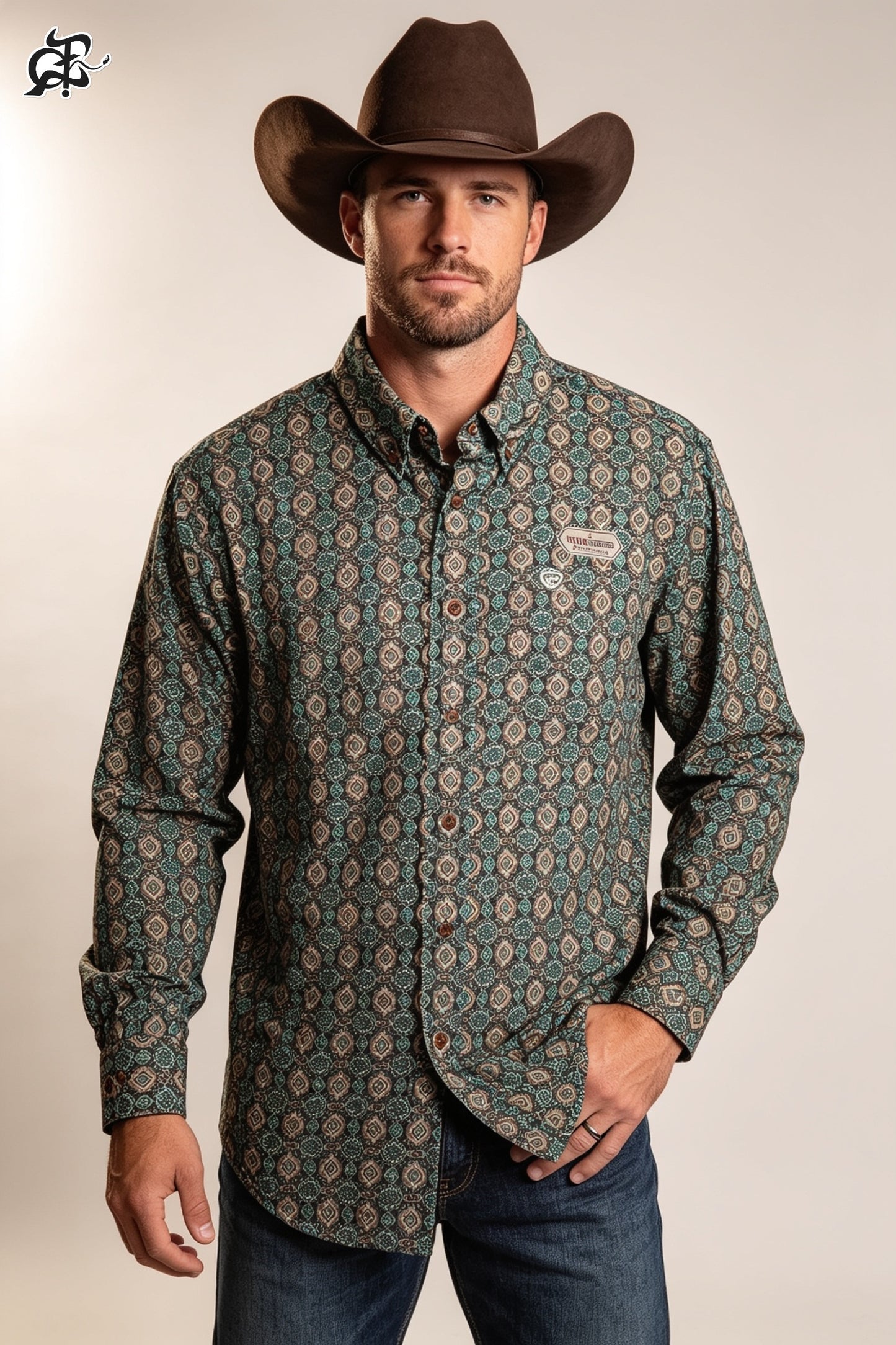 Camisa hombrre rockandroll(6598)