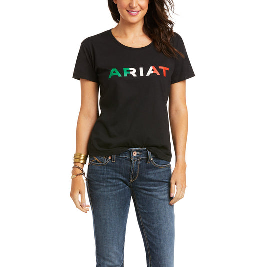 Playera Ariat México Para Dama